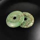 Gem Hot New Products Custom Order Gemstone Stabilized Turquoise Donut Pendant Natural Gem Necklace
