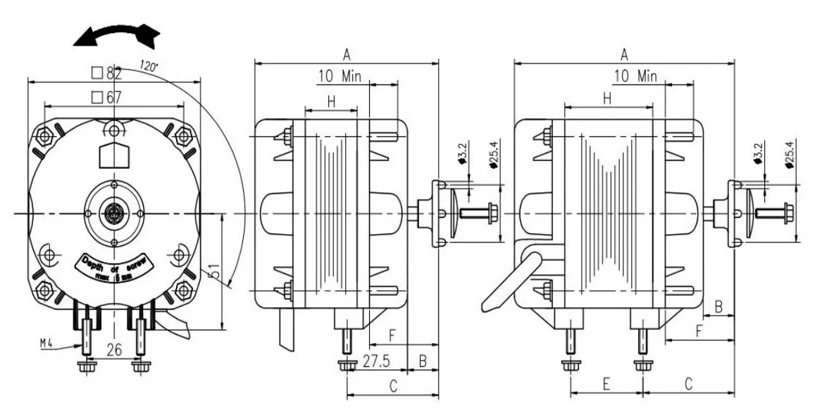 Cooling Fan, 110V, 16W - detail 6