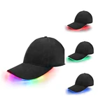 Promotion Supply Led Caps And Hats Hot Sale Promotion DJ Party Supply Cool Hat LED Glowing Baseball Cap