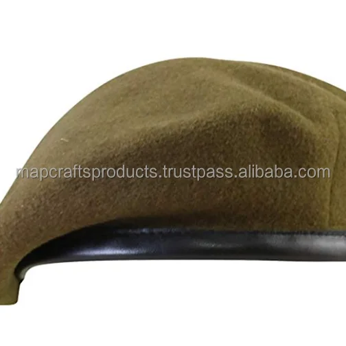 Wool British Beret All Sizes Sas Khaki High Quality Military Army