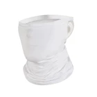 Tubular Headwear Sweat-absorbent Uv Protect Solid Color Silk Cool Stretch Tubular Bandana Headwear