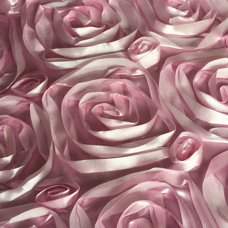 Elegant Event Colorful Wedding Rosette white spandex Chair Cover