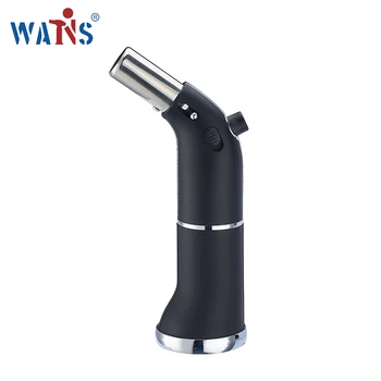 New design butane gas lighter torch adjustable flame refillable kitchen cooking torch lighter