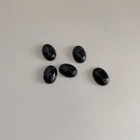 Agate Wholesale Best Quality Natural Crystal Ring Surface Oval Black Agate