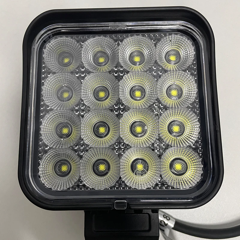 16 Led Working Light Square 48w Led Working Light Flood Spot Square