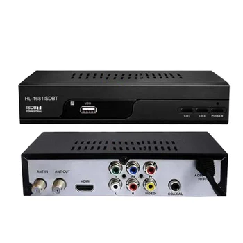 USB Media player Free To Air MPEG4 Digital Channel Decodificador ISDB-T Set Top Box OEM Hengli digital set-top box