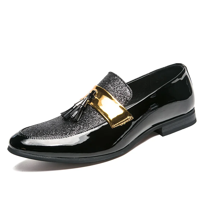 Men Loafers Moccasins Dress Shoes 