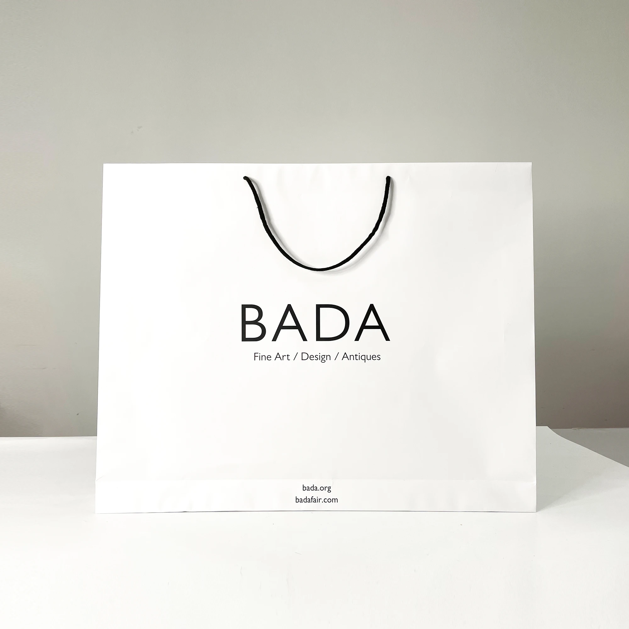 White Cardboard Paper Bag