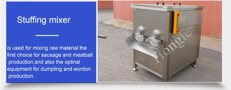 product meat product making machines electric sausage stuffer smoker sausage production line making machine-5