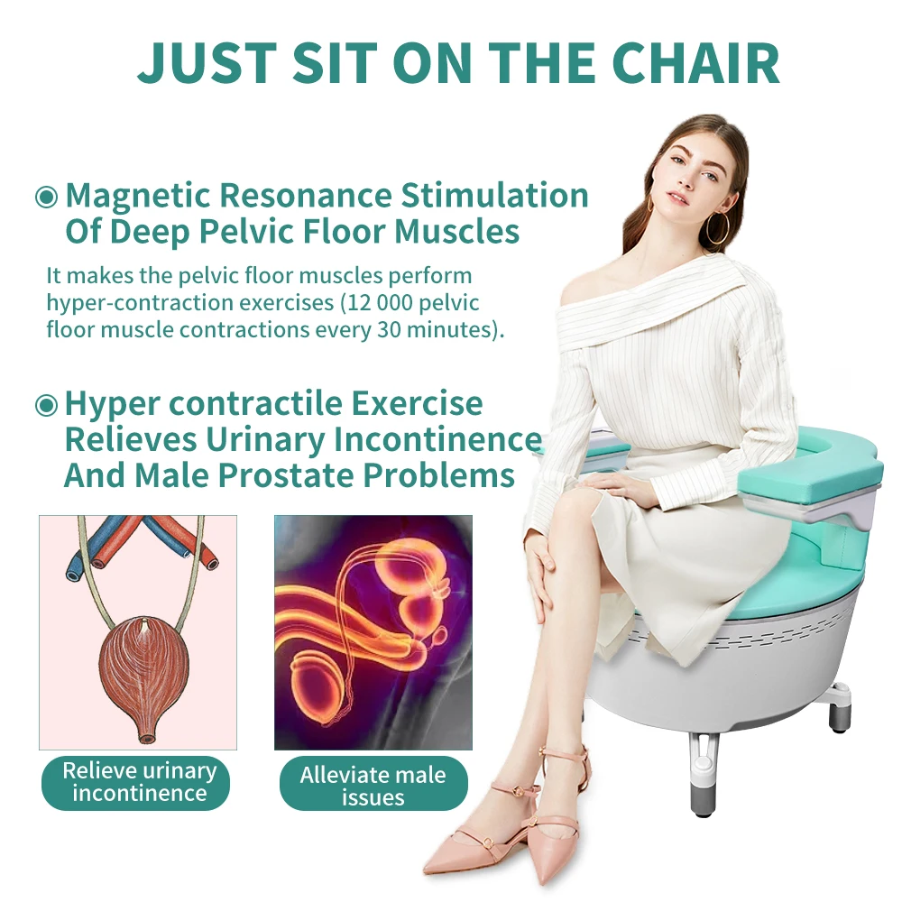 Ems Chair Vaginal Chair Tightening Machine Pelvic Floor Exerciser Kegel