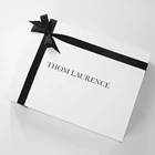 Custom White Gift Box Custom Luxury High Quality Greyboard Packaging White Removable Lid Rigid Gift Boxes With Neck