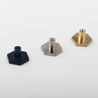 Knobs For Hexagon Knobs Hexagon Knobs For Kitchen Aluminum Furniture Knobs Black And Golden Knobs