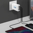 Charger Charger Mobile Multifunction 120W GaN USB-C Wall Charger USB Smart Mobile Phone Charger For Phone And Laptop