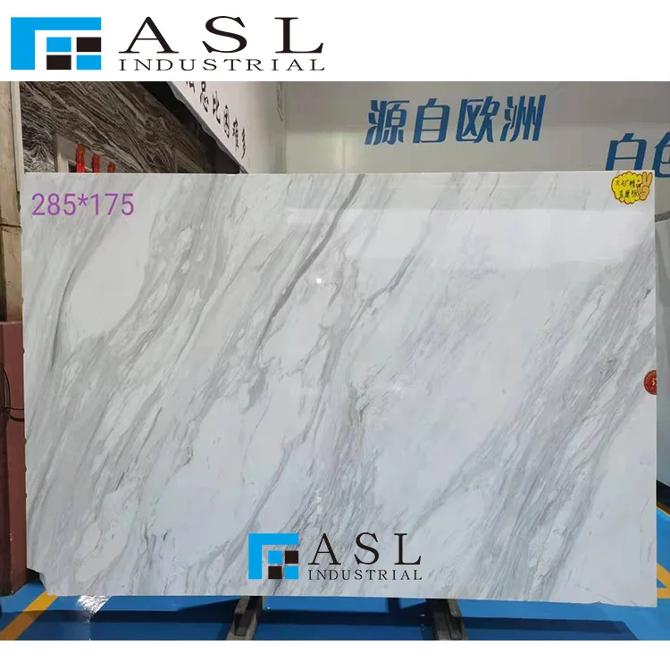 Volakas White Greek Marble Polished Slabs
