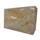 Yellow Granite Slab Brazil Yellow Giallo Fiorito Granite Slab For Kitchen Countertop