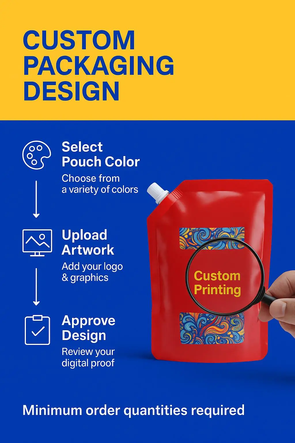 Custom Printed Food Grade Stand up Spout Pouch for Sauce, Ketchup, and Salad Dressing Packaging - detail 10