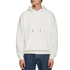 Cotton Custom High Quality 100% Cotton Plain Blank Basic Hoodies For Men