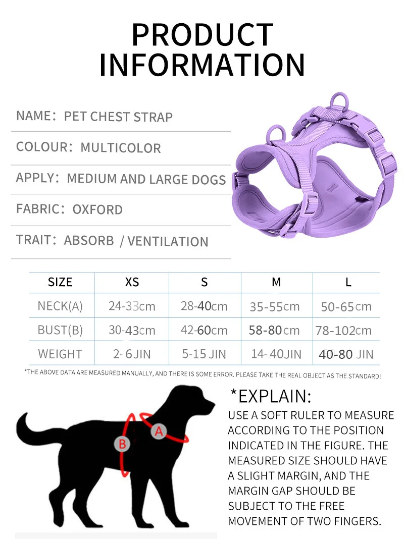 Durable Leather Pet Harness with No Pull Buckle Soft Poop Bag Set for Outdoor Travel Portable Pet Supplies factory