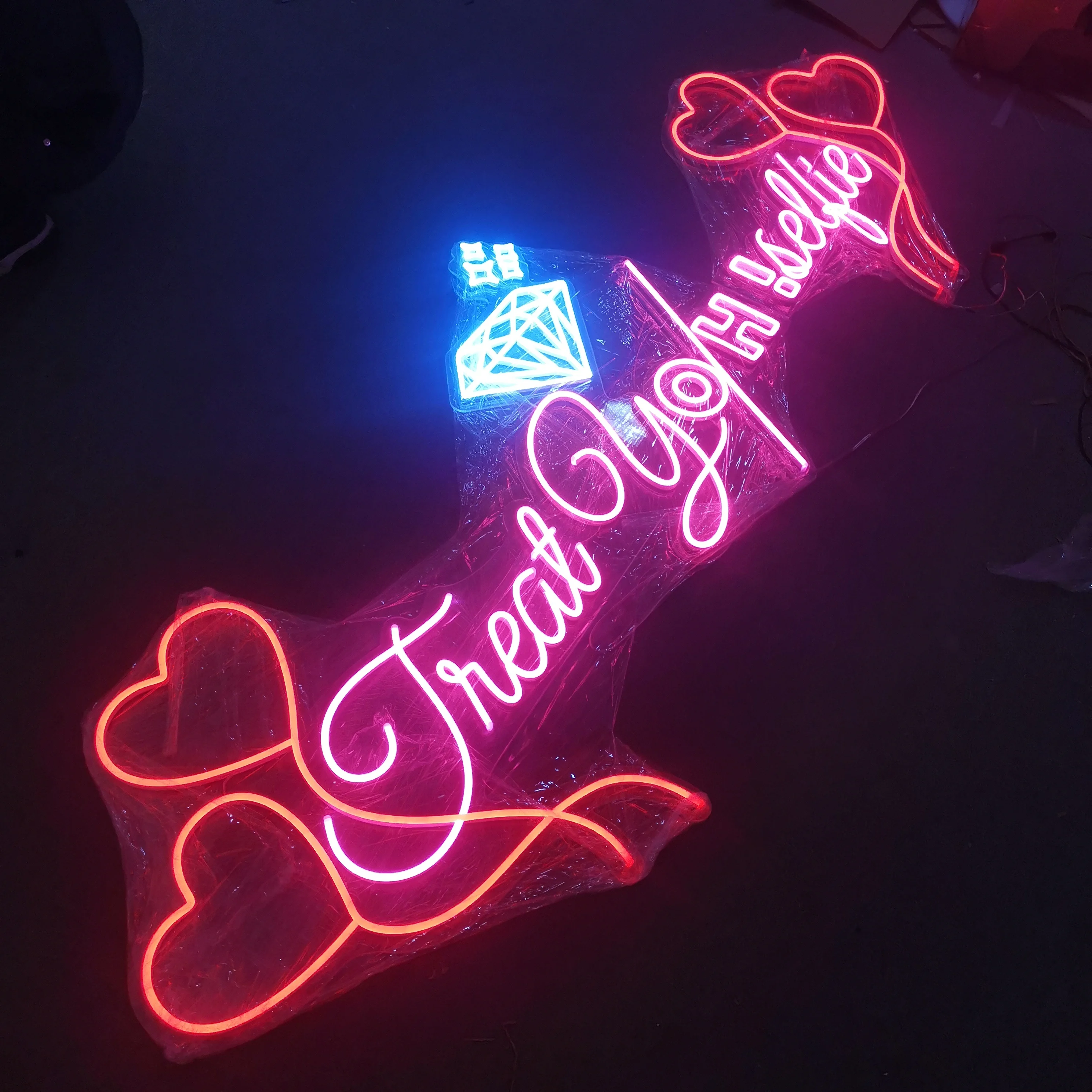 neon led name light