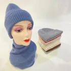 Scarf Wraps High Quality Thick Knitted Winter Circle Loop Ladies Neck Tube 100%Wool Womens Infinity Scarf