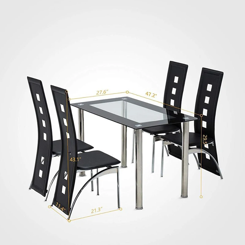 modern 4 seater dining table