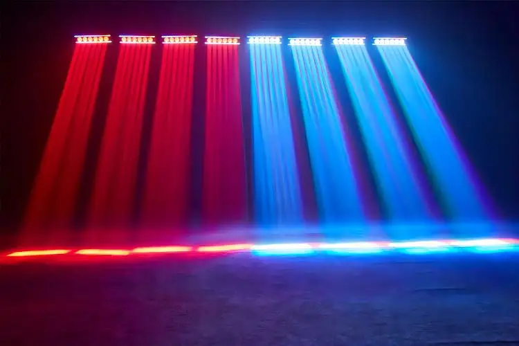 LED Disco Ligjhts High Brightness 6*20W LED RGBW Moving Head Lights Rotation Bar DJ Disco Party Dance Club Stage Light