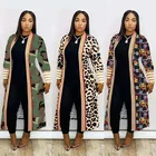 Coat Long Winter 2020 New Women's Dress Fashion Large Size Women's Coat Camouflage Long Coat