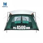 Family HOMFUL 8 Persons Large Luxury Tents Outdoor Camping Family Glamping Tents