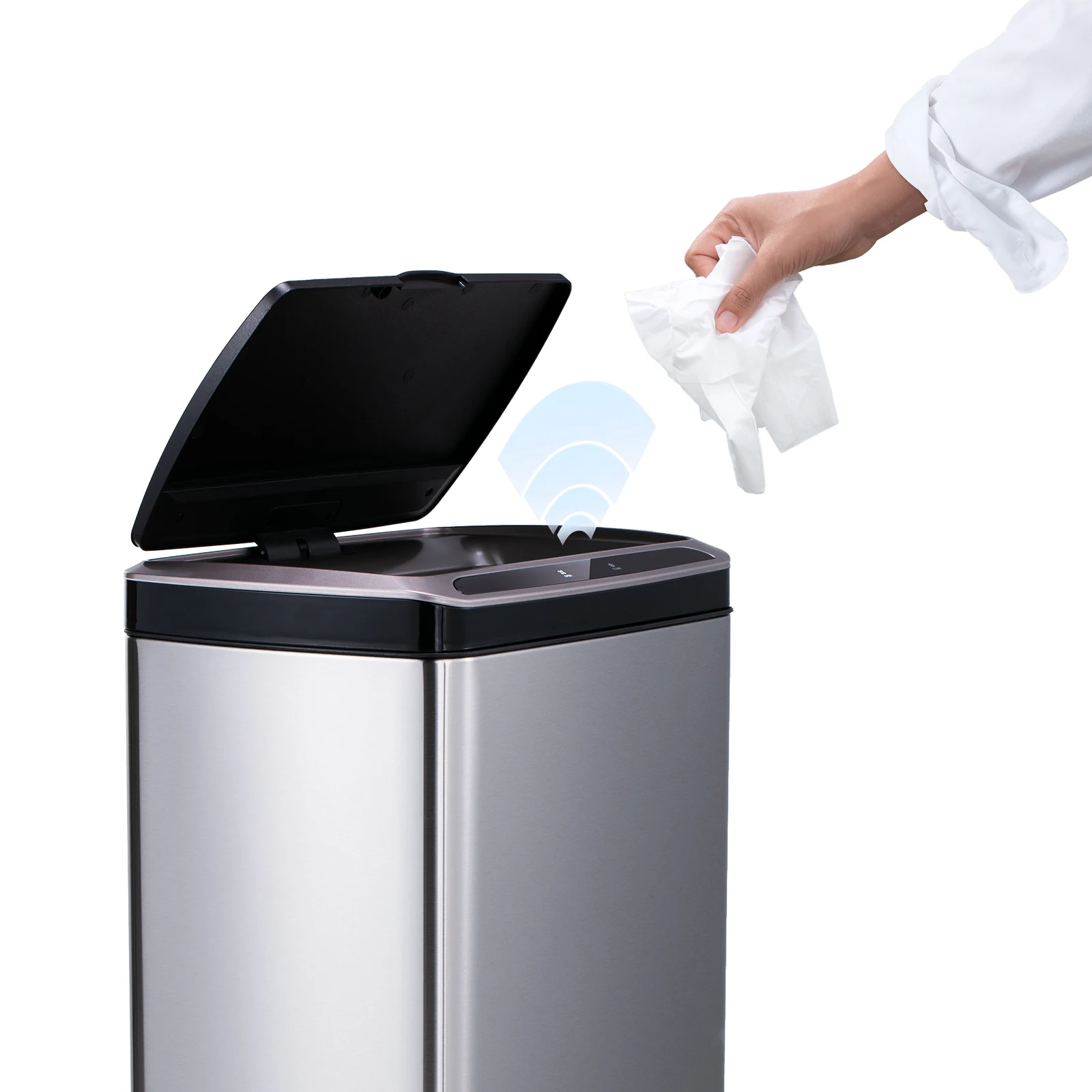 50l/30l Smart Trash Can Sensor Stainless Steel Trash Can Garbage Cans Trash  Garbage Bin For Kitchen - Buy Touchless Garbage Cans,Smart Trash Can,Cheap  Trash Can Product on Alibaba.com