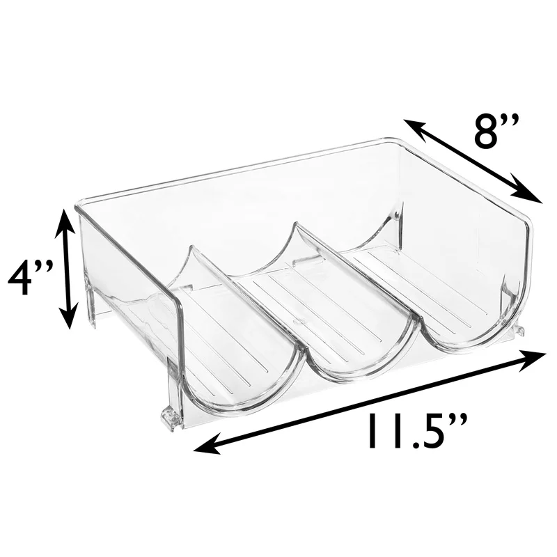 Home Organization Organizer Bins Water Bottle Storage Rack For