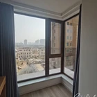 Rehau Brand Home Use Exterior Vinyl Casement Window With Top Quality