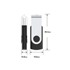 Flash Stick 16gb Whosale Full Capacity Swivel Plastic Usb 3.0 Flash Drive Stick Usb Flash Drive Key 8GB Usb Stick 16GB
