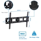 Tv Wall Tv Bracket TV Mounting Bracket 32" 37" 42" 46" 50" 55" 60" 65" Tilt Wall Mount TV Bracket/