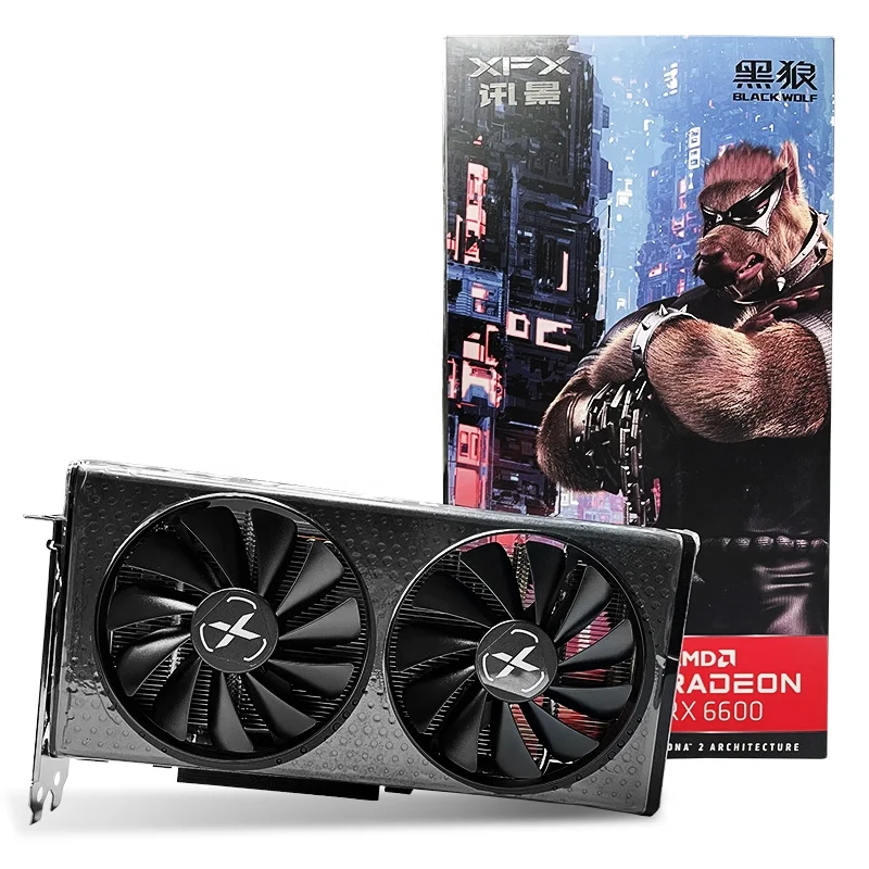 In Stock Xfx Amd Radeon Rx 6600 Xt Mech 2x 8g Graphics Card With 128-bit  Gddr6 Vga Card Rx 6600xt - Buy Rx 6600 Xt,Nitro Rx 6600 Xt,Asrock Rx 6600  Xt Product on Alibaba.com