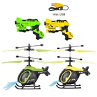 Remote Control Shooting Sensor Remote Control Aircraft With Light Outdoor Play Creative Interactive Game Child Gifts