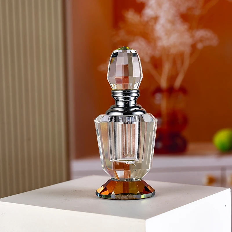product wholesale of new products 3ml glass empty bottle small and simple crystal perfume bottle-8