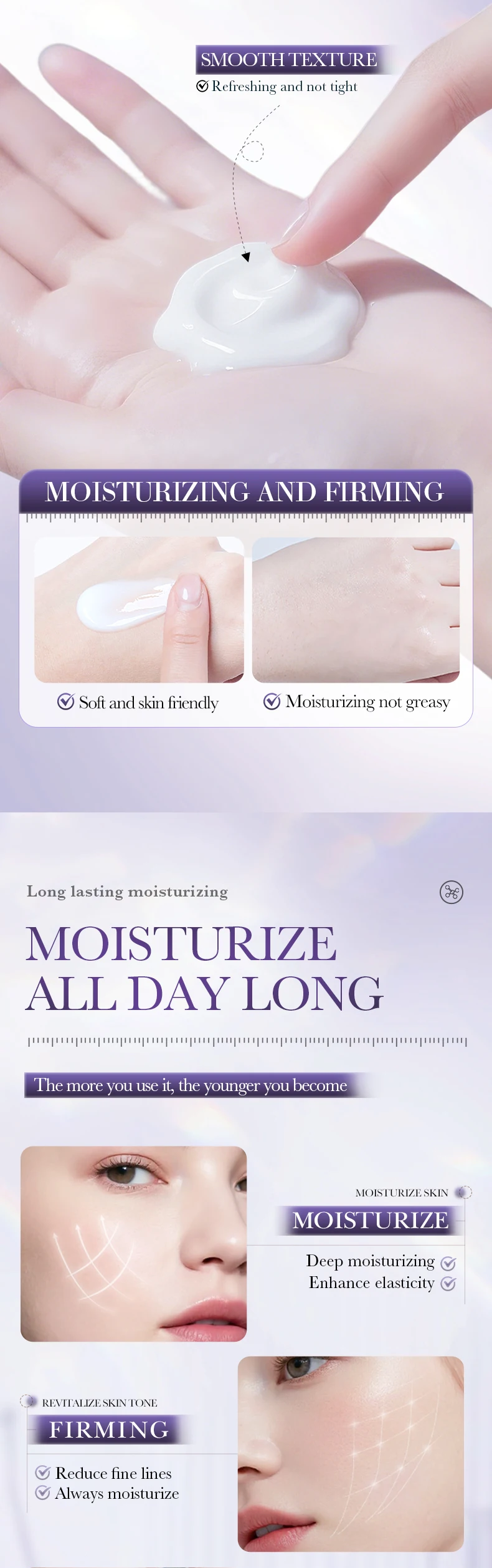 product bioaoua recombinant type iii collagen cream anti aging moisturizer facial serum for face-9