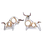Animal Latest Design Bull Animal Decoration Tabletop Office Ornaments