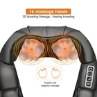 Back Massager Dropshiping New Gravity Relaxation Handheld Electric Neck Back Shiatsu Massager With Heat