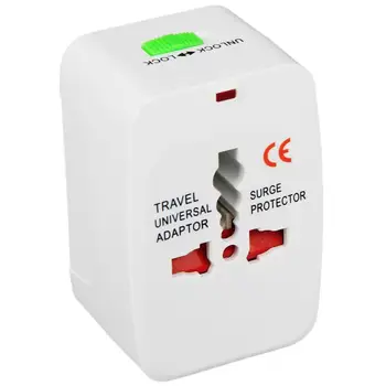 Universal Travel Adapter All-in-one International World Travel AC Power Converter Plug Adaptor Socket EU UK US AU Adaptor