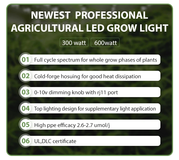 Extruded Aluminum IP65 Dimmable Commercial Full Spectrum 301h Led Grow Light Bar Strip Grow 1000w Lamps for Plants Growing factory