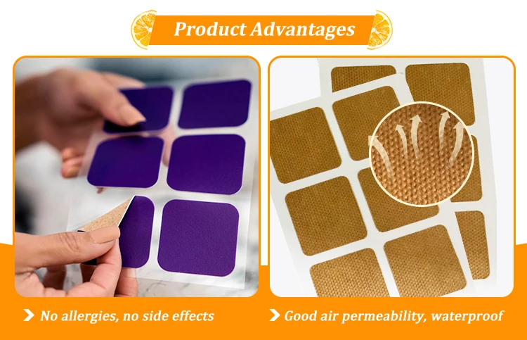 All Natural Ingredients Transdermal Patch Waterproof & Gentle on Skin Vitamin B12 Patches for a Better Morning factory