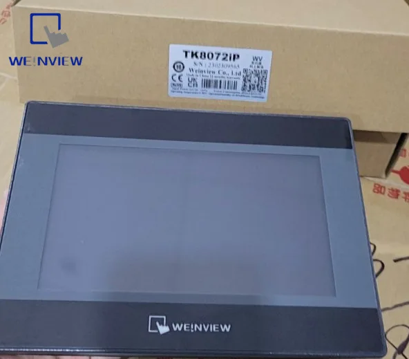 HMI 7" Hot Sale Original Weinview HMI Touch screen Display LCD Panel Human Interface Machine TK6072IP