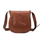 Bags Messenger Bag Customized Men Leather Bags Large Capacity Genuine Leather Messenger Vintage Phone Crossbody Bag