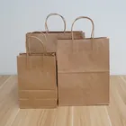 Kraft Paper Bag Different Size In Stock Customized Logo And Bag Size Paper Bag