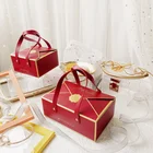 Box Portable Bakery Candy Cookie Custom Logo Mooncake Christmas Gift Box