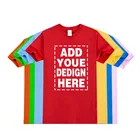 Unisex Wholesale OEM Blank T-shirt Custom Printing Logo Design 100% Cotton Plain Mens T Shirts