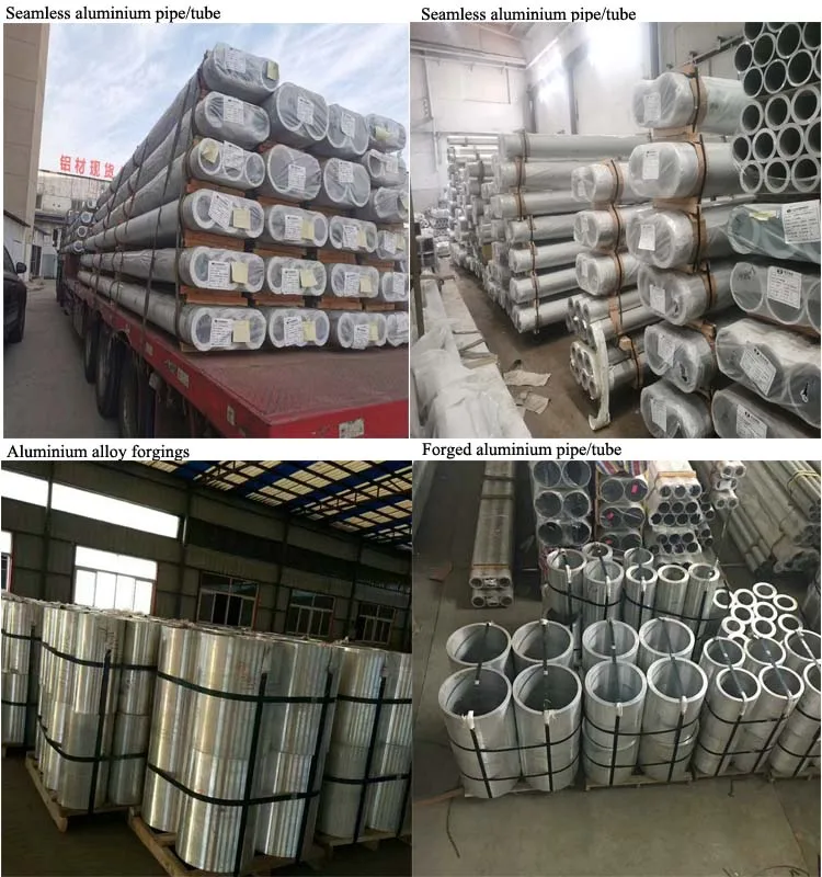 6061  6082  6A02 High Quality  Extrusion Seamless aluminium round  tube