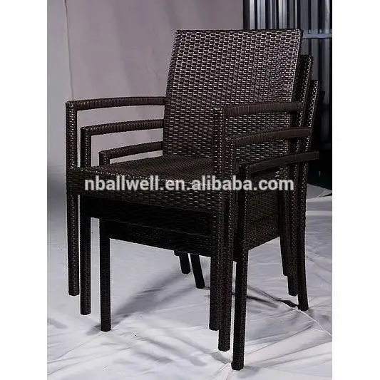 product outdoor metal dining table and chair set poly rattan weave garden dining set-7
