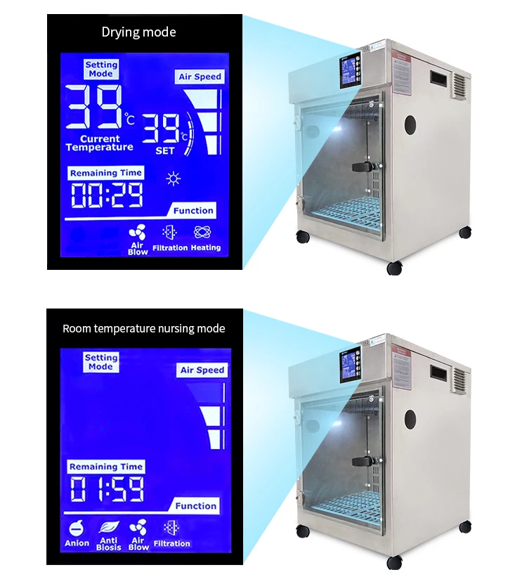 Automatic Dryer and Blower for Dogs and Cats Pet Dryer Machine Household Bath Drying Box Pet Dryer Brush